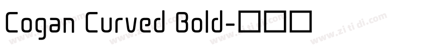 Cogan Curved Bold字体转换